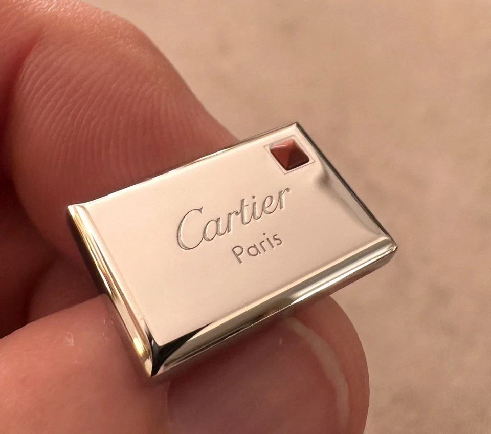 Gemelos Cartier astilla Foto 2 de 4