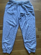 Nike Sportswear Club Fleece Jogger Sweatpants Womens Sz M Gray DR6161-063