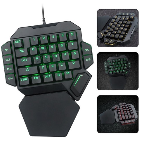 Einhand-Gaming-Tastatur Mechanische Gaming-Tastatur Im - Photo 11/11