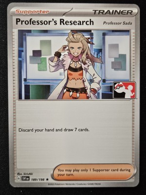 Professor's Research 189/198 Play! Prize Pack Series 3 Promo Non Holo Pokémon NM