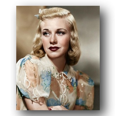 Ginger Rogers Photo 8x10 Classic Hollywood Actress Portrait-104