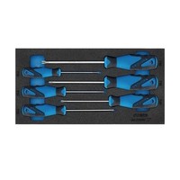 Gedore Werkzeugmodul 1500 CT1-2163 Tx 6-Tlg.1/3-Modul Schraubendreher Torx