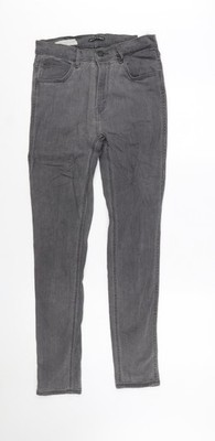 Levi's Damen grau Skinny Denim Jeans Größe 10 Regular Mid Rise