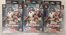 2025 Topps Chrome Football Lot of (x3) - NFL Hanger Box- IN HAND