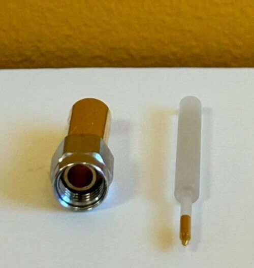 Microondas Maury 8048B 3,5 mm (M) circuito abierto + conductor central 8048C2. ¡Probado!