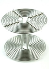 Stainless 220 Roll Film Processing Spiral Reel - Fits Standard 3-5/8" Tanks