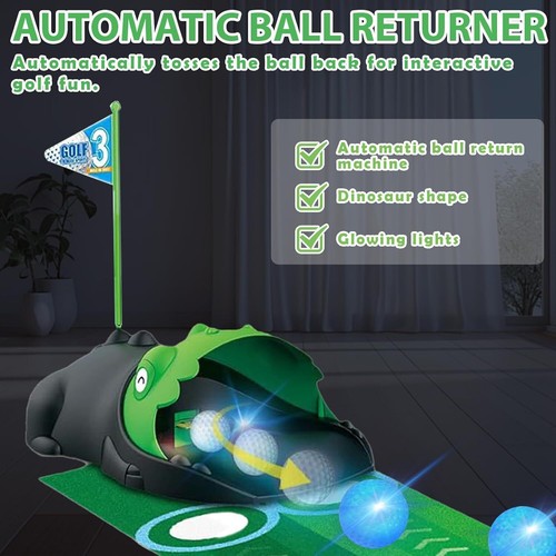 Verbessertes Minigolf Set Spielzeug für Kinder,Indoor Outdoor Golfkoffer Spiele - Bild 11 von 18