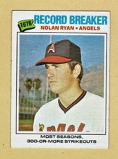 1977 Topps #234 Nolan Ryan RB Card - Angels - HOF - ExMT - 337 - 🔥⚾🔥