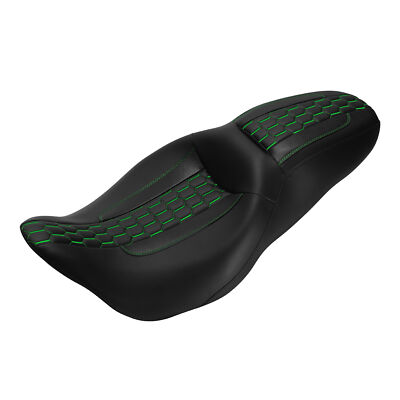 Driver & Passenger 2-Up Seat Fit For Harley Touring Electra Road Glide 2009-Up