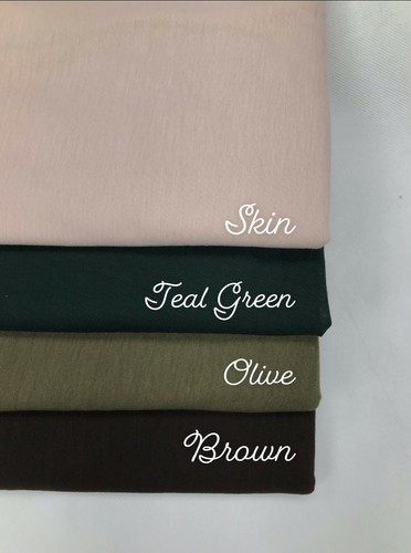 JERSEY STRETCHY HIJAB LARGE PLAIN LYCRA MAXI SCARF SHAWL WRAP WARMP TOP QUALITY - Picture 26 of 41