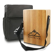 EastRock Portable Cajones Beat Box Hand Drum Cajon, Stringed Persussion Instr...