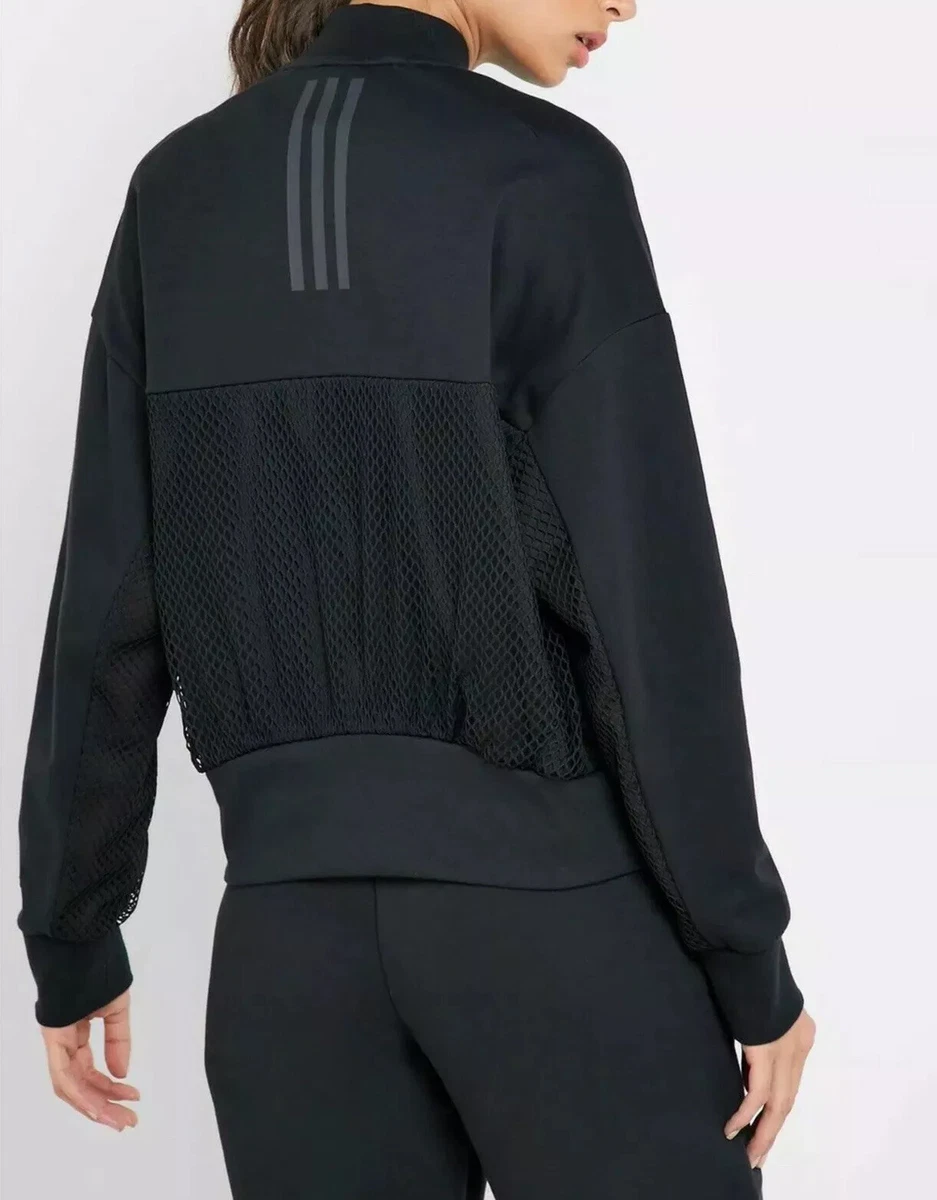 Adidas cotton cheap bomber jacket