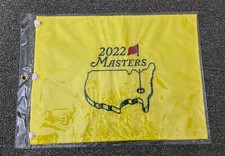 2022 Masters Embroidered Golf Pin Flag Augusta National Golf Club Tiger Woods