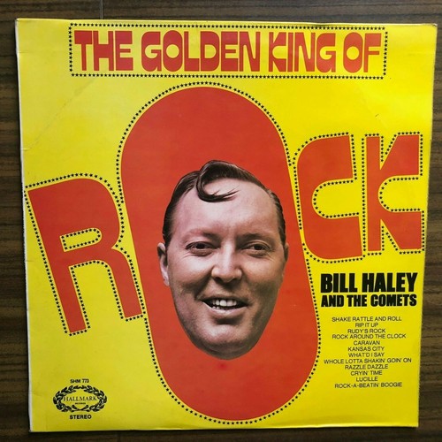 BILL HALEY - THE GOLDEN KING OF ROCK EX- VINYL LP / Rip it Up / Razzle Dazzle - Imagen 1 de 10