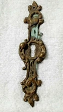 Old Metal Lock Plate