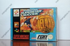 Thumbnail of ebay&reg; auction 235688657101 | INTERNATIONAL SUPERSTAR SOCCER DELUXE SNES Super Nintendo PAL Ver. gebraucht gut