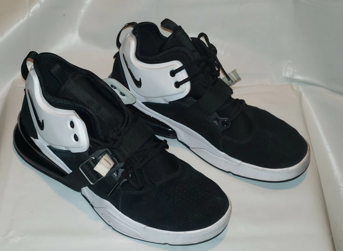 Nike air force 270 low hot sale black suede