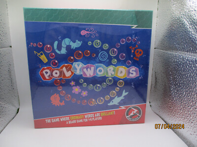 POLYWORDS  - THE GAME WERE ORDINARY WORDS ARE BRILLIANT BY RED GLOVE GAMES