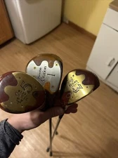 Persimmon Power built Gold Clubs Vintage