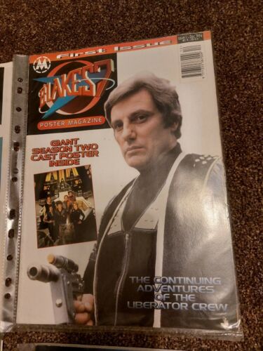BLAKES 7 Giant Poster magazine First Issue Season 2 Cast Poster 1994 - Picture 1 of 5