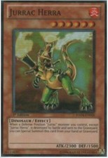 YUGIOH! JURRAC HERRA - HA04-EN018 - Super Rare 1st Edition M/NM X1 Fast Shipping