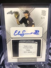 2021 Perfect Game Eli Serrano III Laundry Tag 1/1 NC State Auto