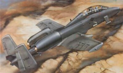 Trumpeter A10A N/AW Thunderbolt Double-Seat Trainer Aircraft