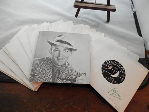 BING CROSBY "BING" 17 COUNT , 45RPM EP BOX SET EXC! - Picture 2 of 5