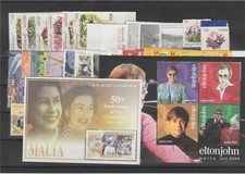 2003 Malte Année Complèt 59 Valeurs Et 2 Bf Neuf MNH MF73022