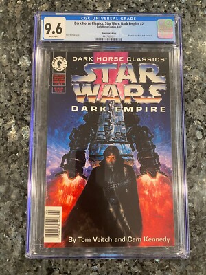 Scarce Reprint: Dark Horse Classics: Star Wars: Dark Empire#2- CGC 9.6 Newsstand