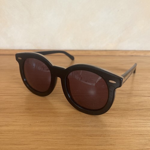 Karen Walker Monumental Black Gold Sunglasses Handmade Australia NZ Fashion - 第 2/12 張圖片