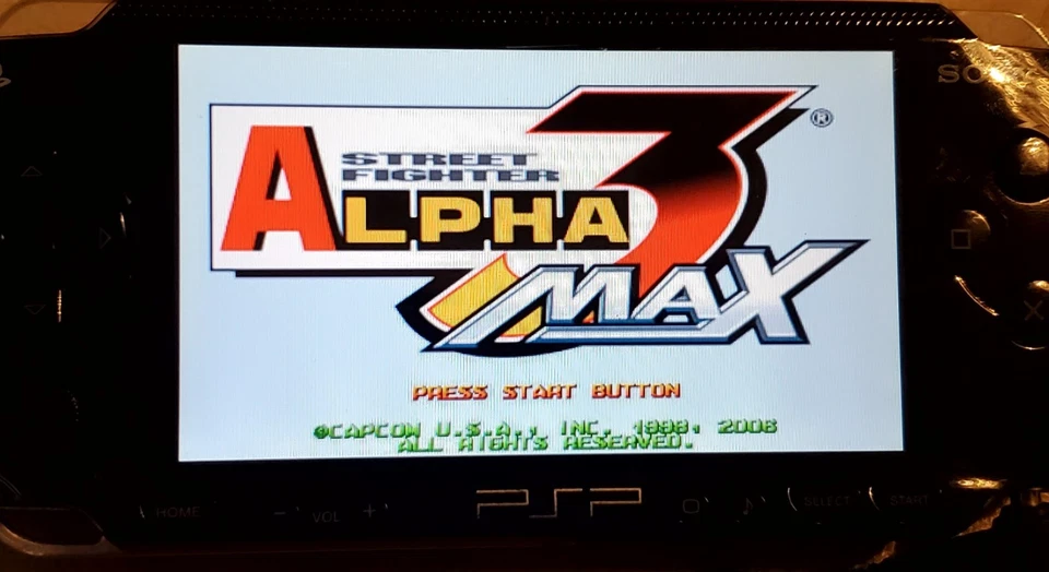 Street Fighter Alpha 3 MAX (Sony PSP Portable) Disc ONLY - Tested - Image 3 of 4