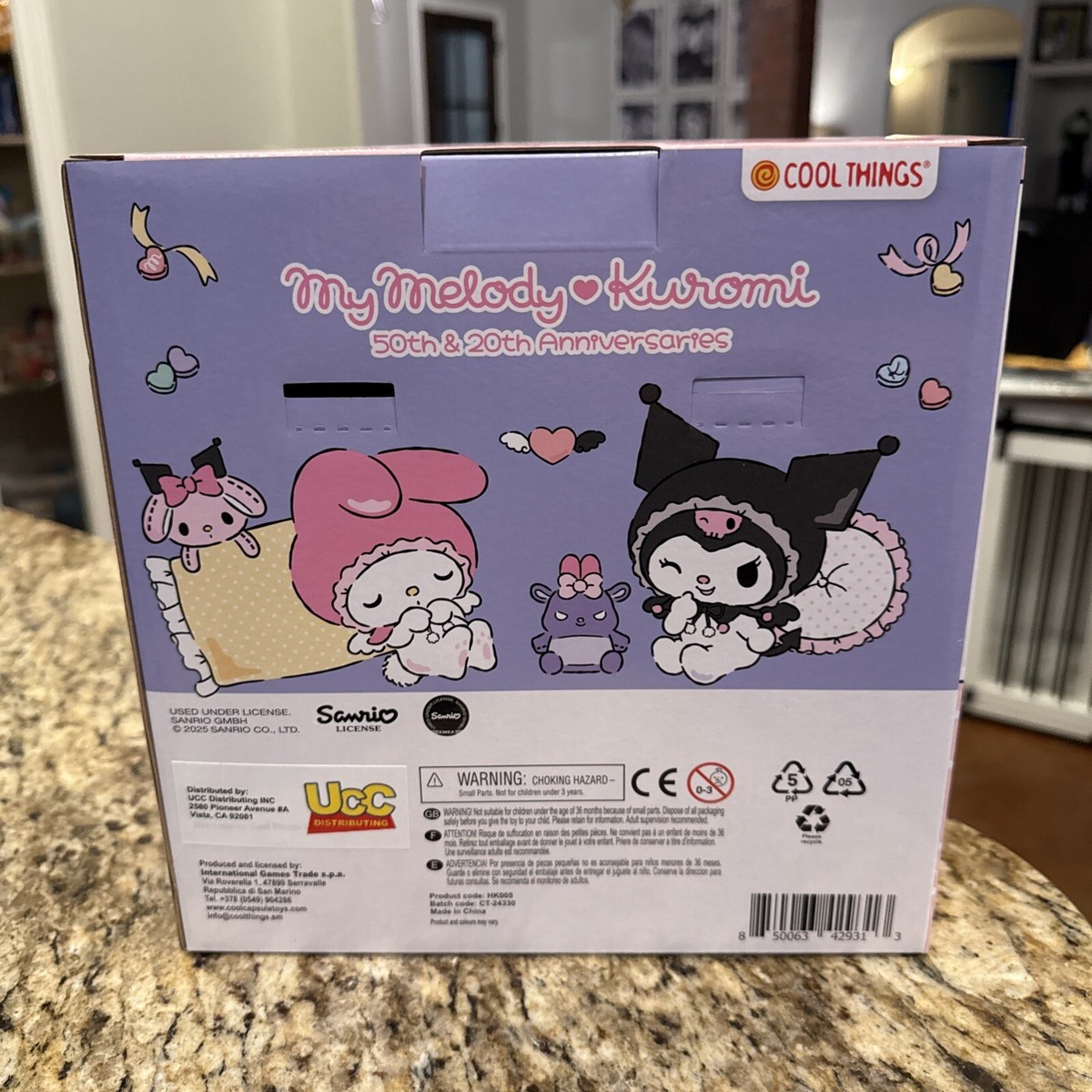 Lot Of 2- My Melody Kuromi 50th & 20th Anniversaries 3