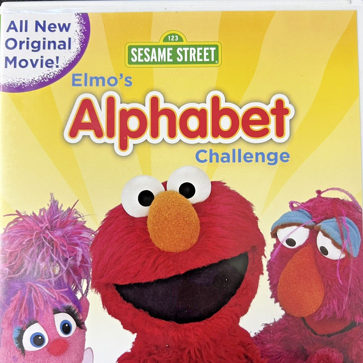 Sesame Street Elmos Alphabet Challenge DVD