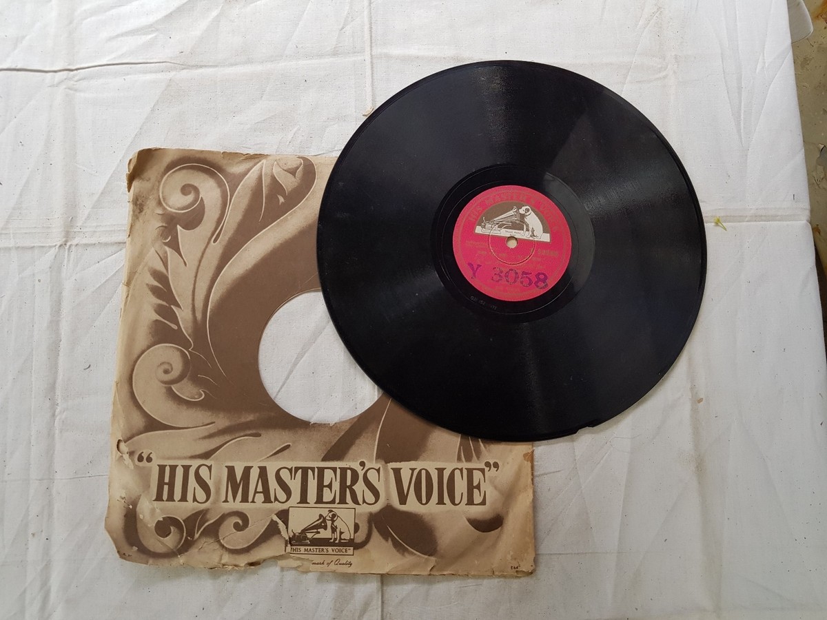 1960 Vintage HMV Record 78 RPM 