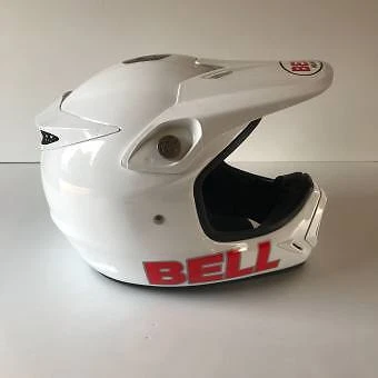 CASQUE BELL MOTO8 K COLLECTOR FIRE ORANGE-BLANC - Photo 3/3