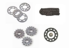 KIT CATENA CORONA PIGNONE FANTIC TRIAL 305 1987-1990 Q6362