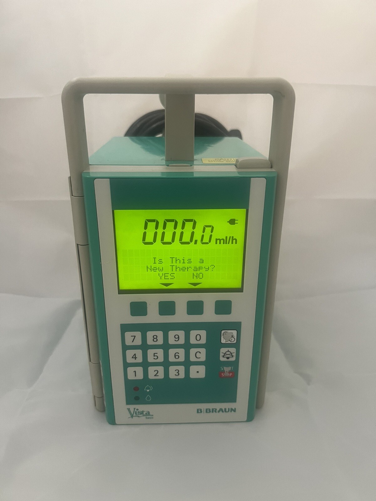 B Braun Vista Basic Infusion Pump (637202) for sale online eBay