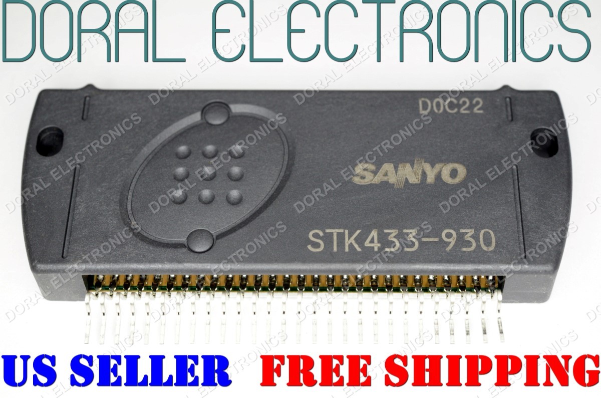 Sanyo STK433-330 Integrated Circuit – Original, New – Dalbani STK433-330