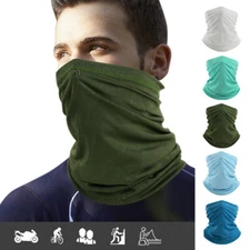 Anti-UV Protection Face Mask Scarf Breathable Balaclava Lightweight Neck Gaiter