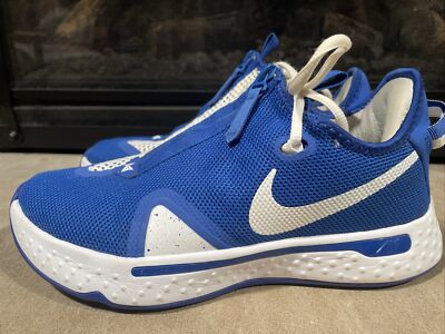 Nike PG Team Royal and White Basketball Sneakers CK5828-400 Size