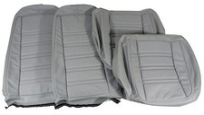Corvette C3 Leather Seat Covers Smoke Leathervinyl Original 1976-1977 Corvette C3 Leather Seat Covers Smoke Leathervinyl Original 1976-1977
