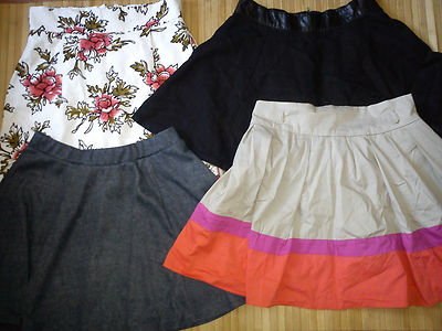 NICE USED NEW 4x BUNDLE LADIES WOMENS SUMMER HOLIDAY SKIRTS SIZE