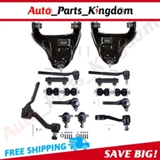For 1999-05 Chevy Blazer S10 GMC 14pcs Complete Front Suspension Control Arm Kit
