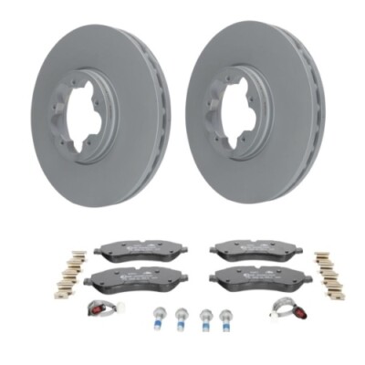 ATE Bremsensatz - 2x Bremsscheiben + Bremsbelagsatz