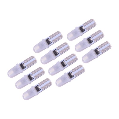 10x T5 Blue LED Gauge Cluster Light Bulbs