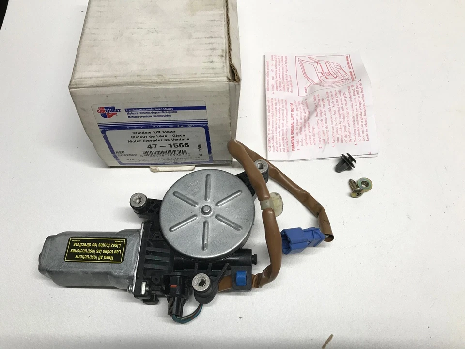 Motor elevador ventana eléctrica motor delantero/trasero-derecho CARQUEST 47-1566 Reman Foto 4 de 4