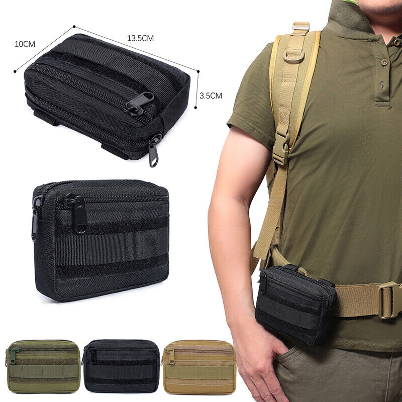 Mini Pouch Belt Bag Fanny Pack Mobile Phone Bag Cigarette Pack Key Case Toolkit