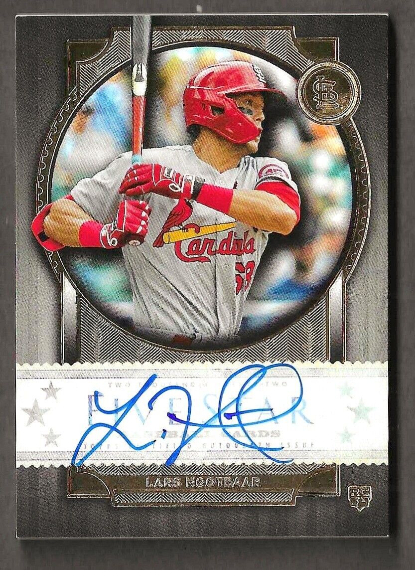 LARS NOOTBAAR 2022 Topps Five Star ROOKIE ON CARD Auto LARS NOOTBAAR 2022 Topps Five Star ROOKIE ON CARD Auto