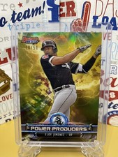 🌀2018 Bowman's Best Eloy Jimenez Power Producers Gold Refractor /50 White Sox🌀